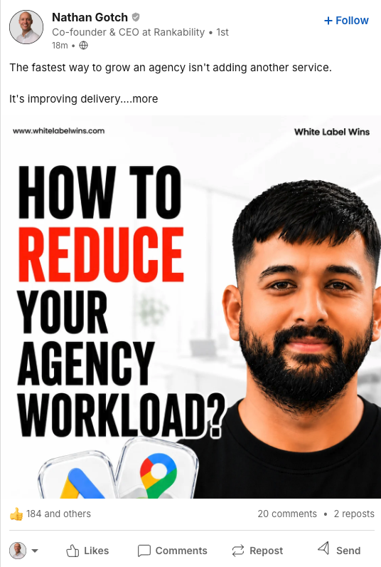 Industry leader recommendation