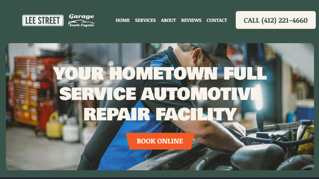 Lee Street Garage website